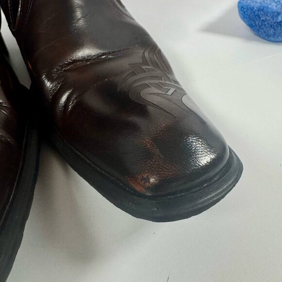 Robert Wayne Disturb Western Style Men's Boots Size 13 - Picture 7 of 16